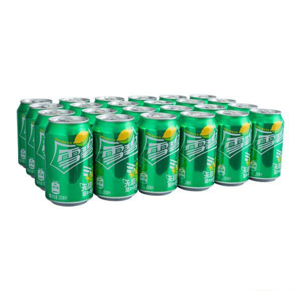 雪碧 Sprite 柠檬味 汽水 碳酸饮料 整箱装 可口可乐公司出品